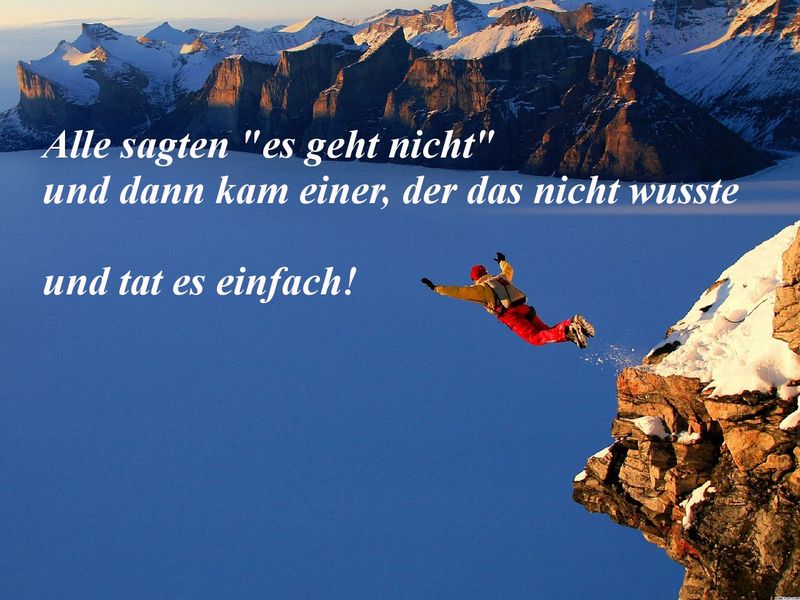 Grenzen überwinden